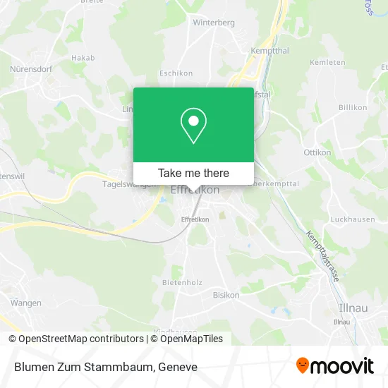 Blumen Zum Stammbaum map