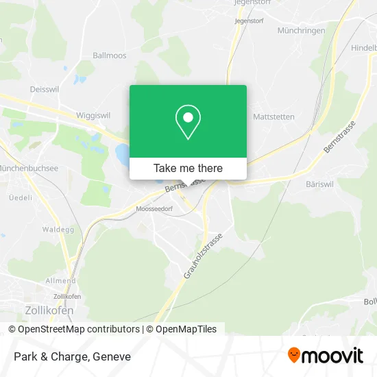 Park & Charge map