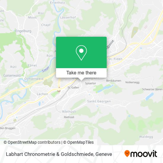 Labhart Chronometrie & Goldschmiede map
