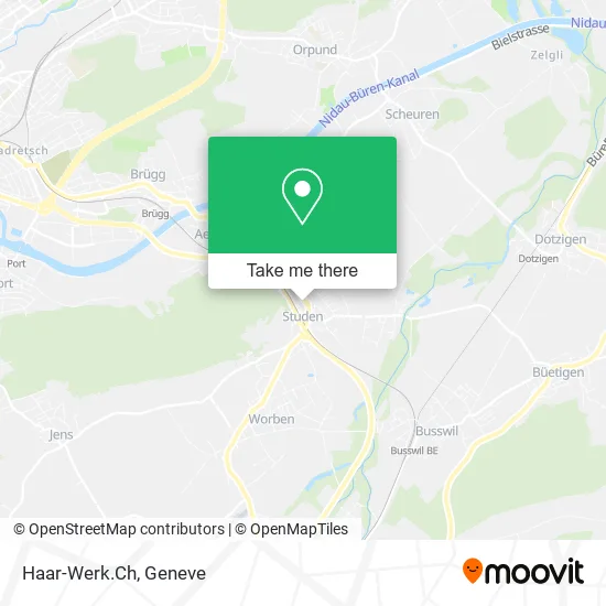 Haar-Werk.Ch map
