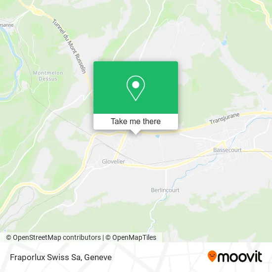 Fraporlux Swiss Sa map