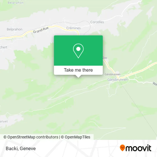 Backi map