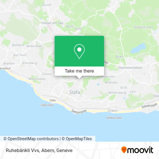 Ruhebänkli Vvs, Abern map