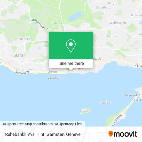 Ruhebänkli Vvs, Hint. Gamsten map