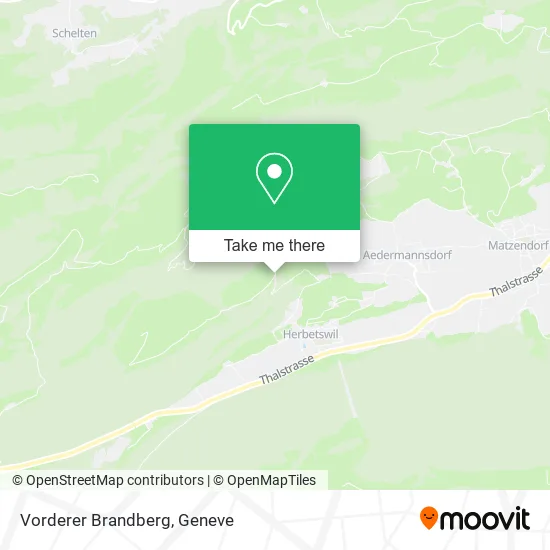 Vorderer Brandberg map