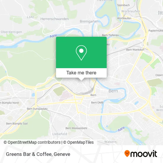 Greens Bar & Coffee map