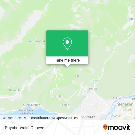 Spycherwald map