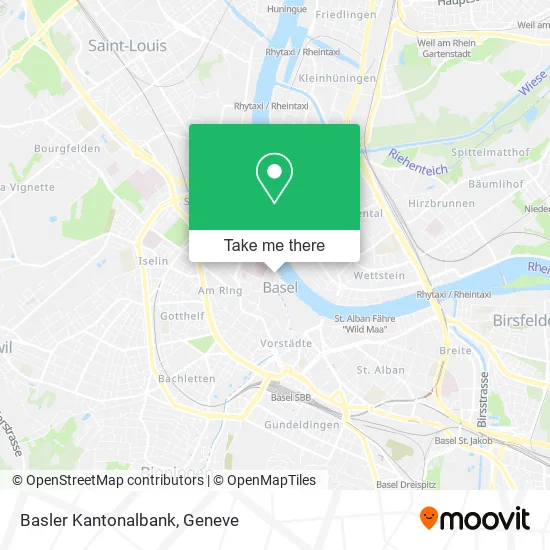 Basler Kantonalbank map