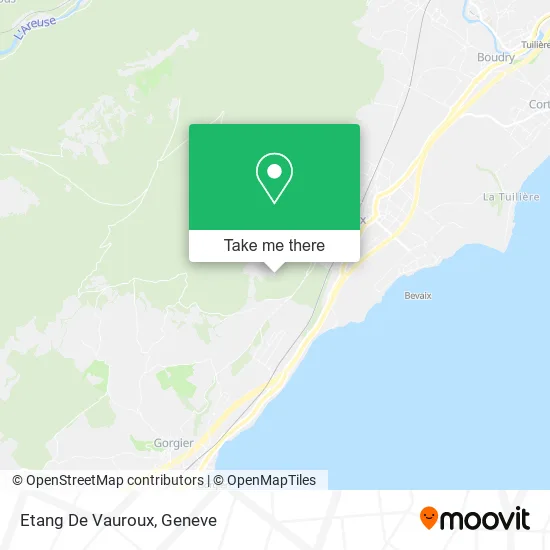 Etang De Vauroux map