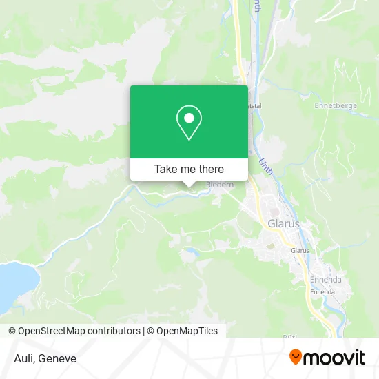 Auli map