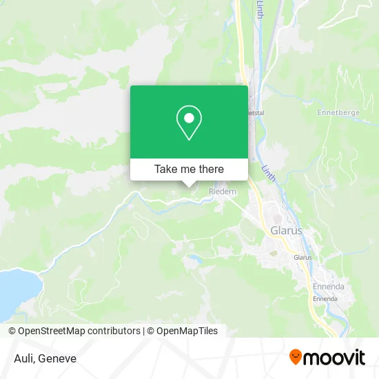 Auli map