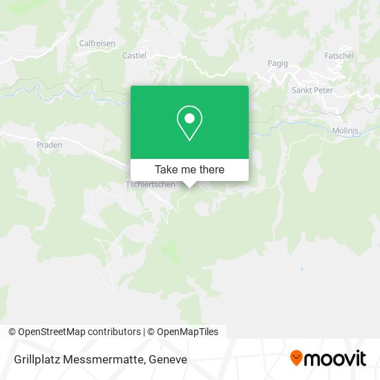 Grillplatz Messmermatte map