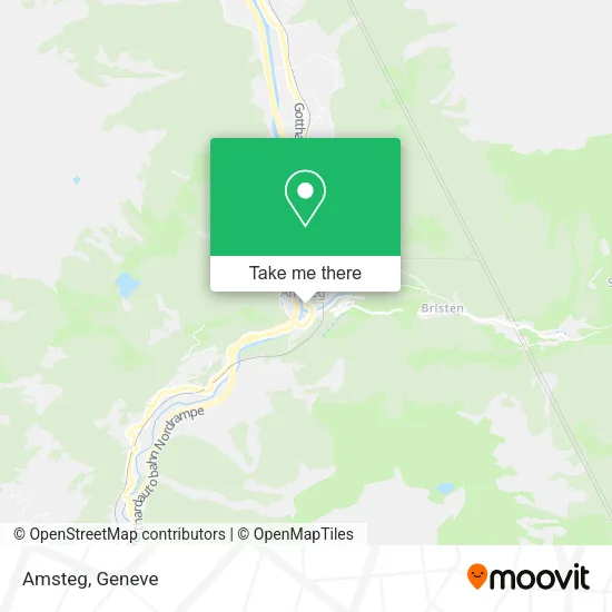 Amsteg map