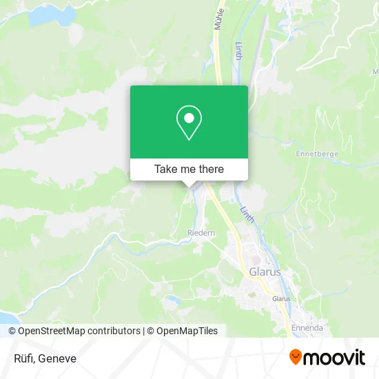 Rüfi map