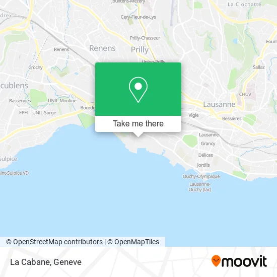 La Cabane map