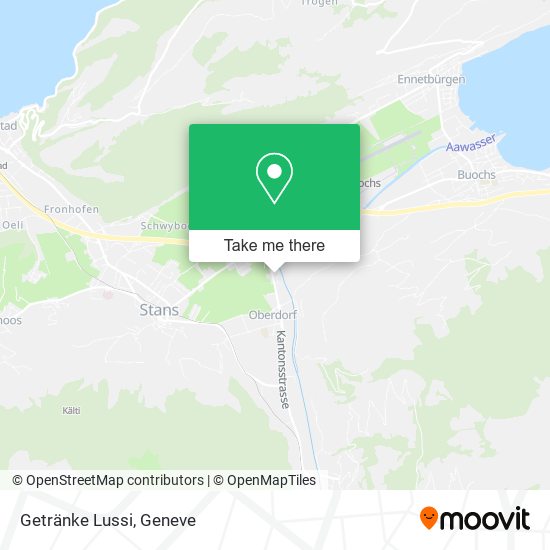 Getränke Lussi map