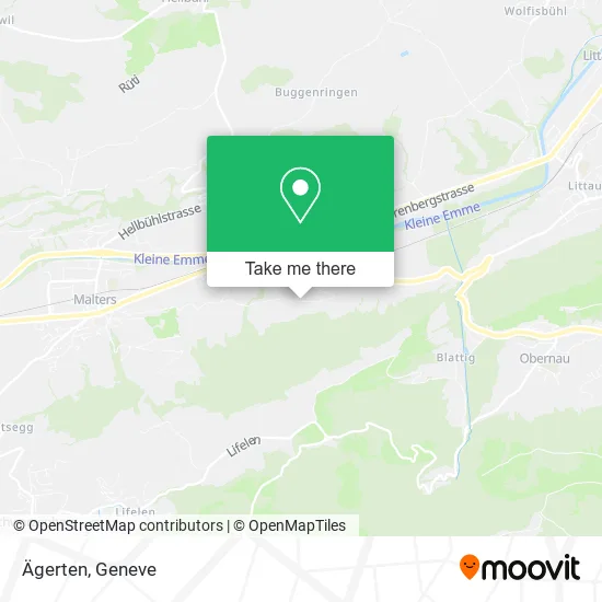 Ägerten map