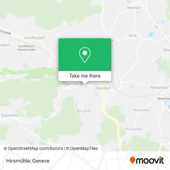 Hirsmühle map