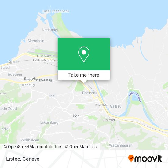 Listec map