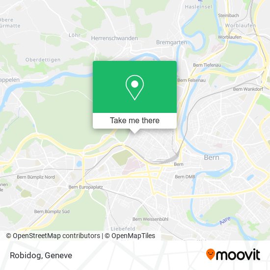 Robidog map