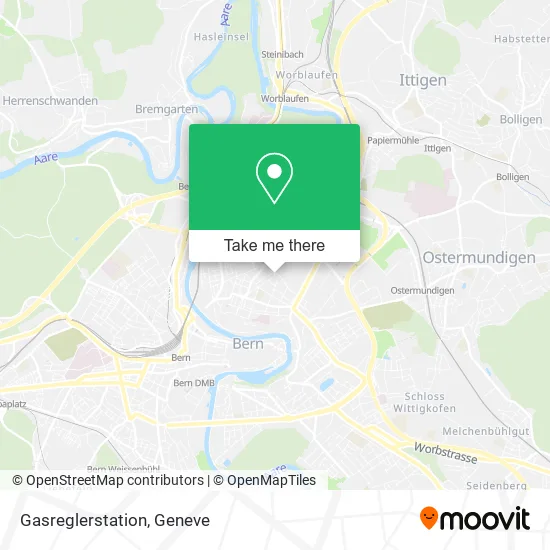 Gasreglerstation map