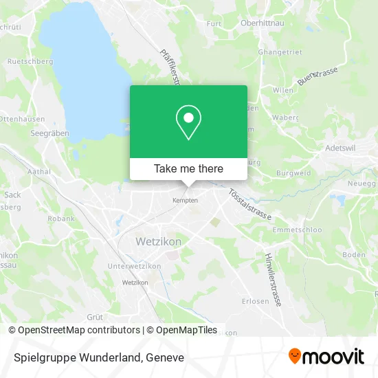 Spielgruppe Wunderland map