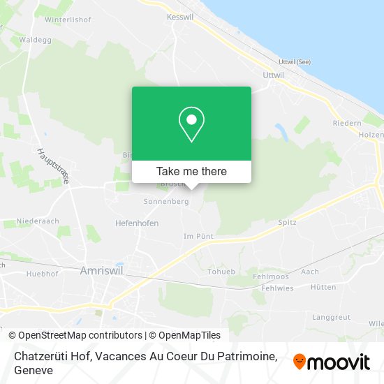 Chatzerüti Hof, Vacances Au Coeur Du Patrimoine map