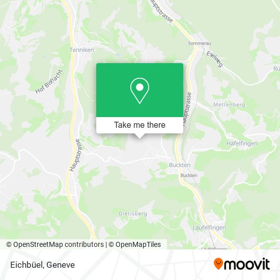 Eichbüel map