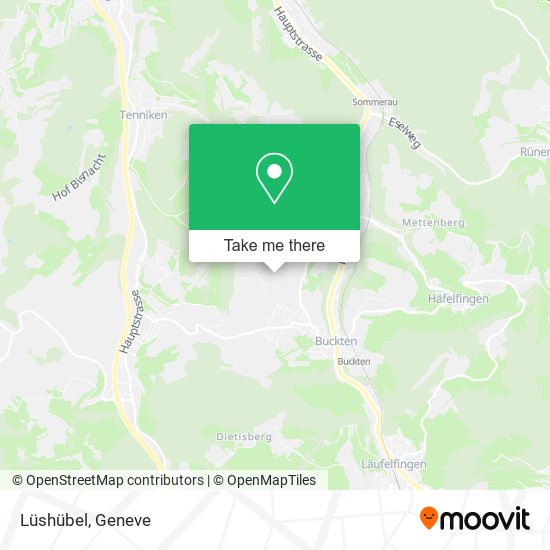 Lüshübel map