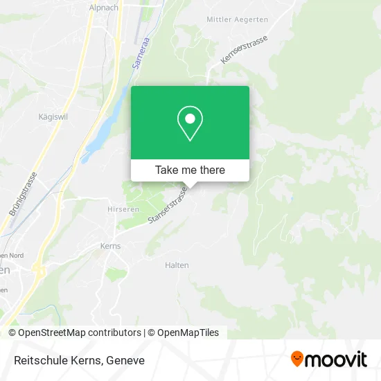 Reitschule Kerns map