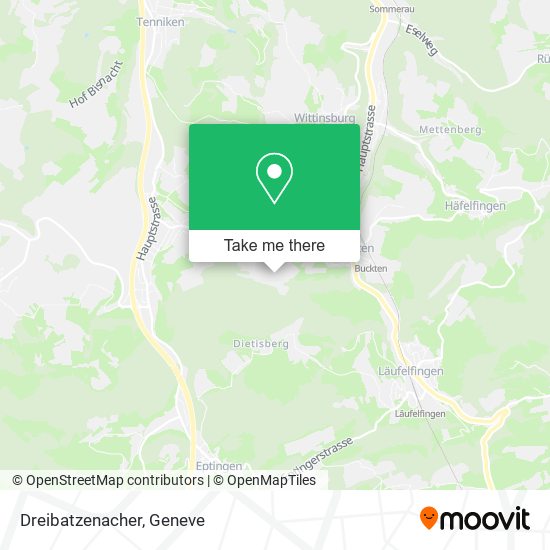 Dreibatzenacher map