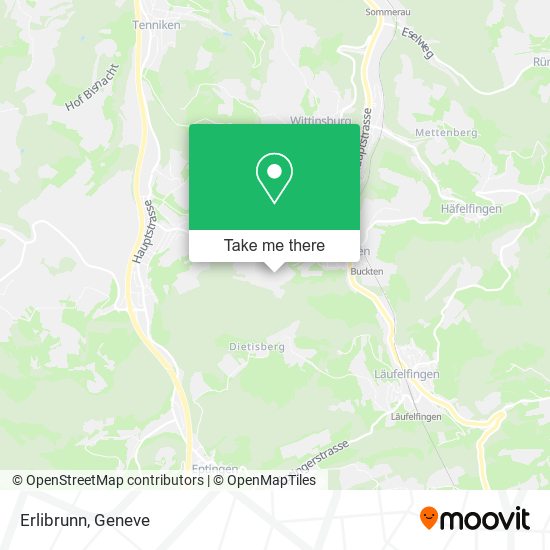 Erlibrunn map