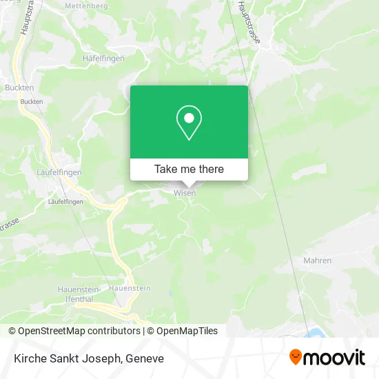 Kirche Sankt Joseph map