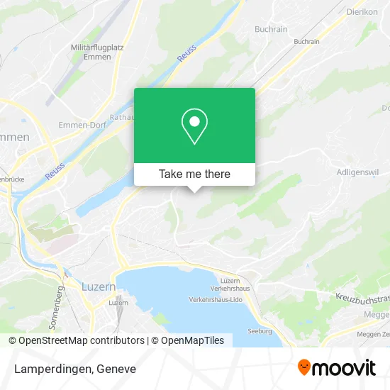 Lamperdingen map