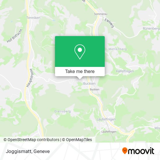 Joggismatt map