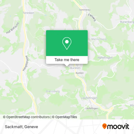 Sackmatt map