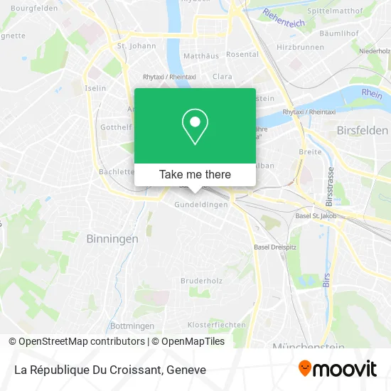 La République Du Croissant map