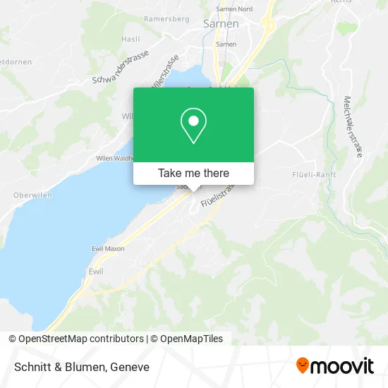 Schnitt & Blumen map