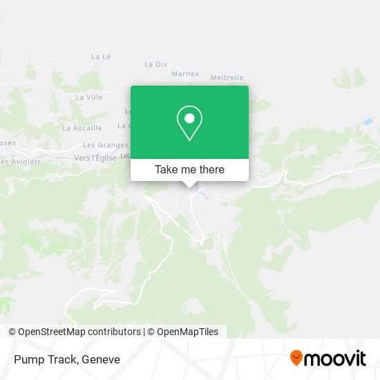 Pump Track map