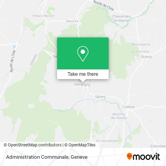 Administration Communale map