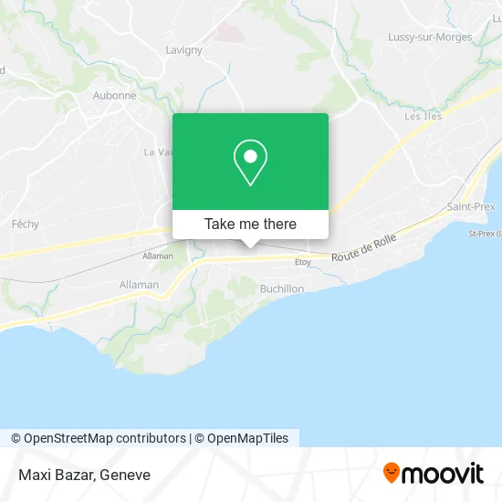 Maxi Bazar map