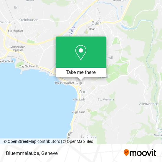Bluemmelaube map