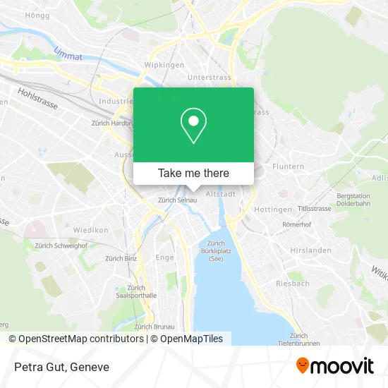 Petra Gut map