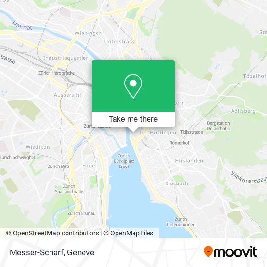 Messer-Scharf map