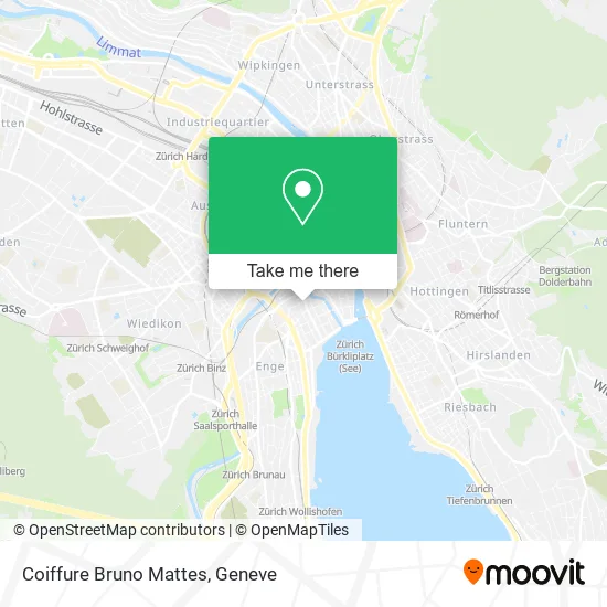 Coiffure Bruno Mattes map