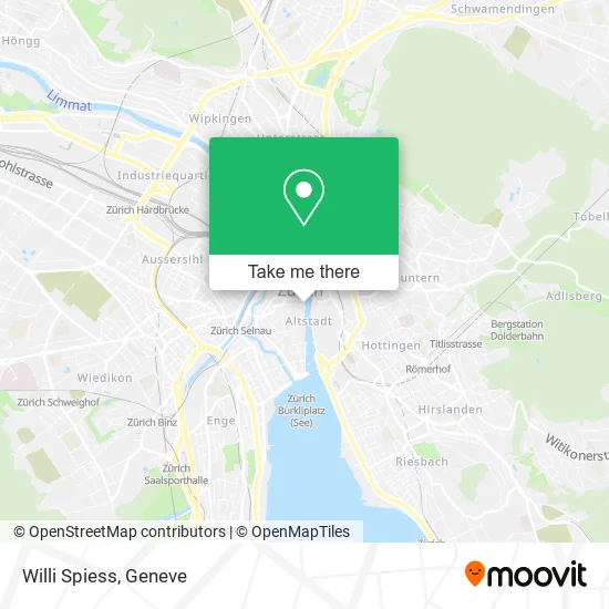 Willi Spiess map
