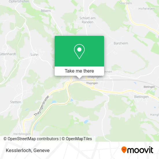 Kesslerloch map