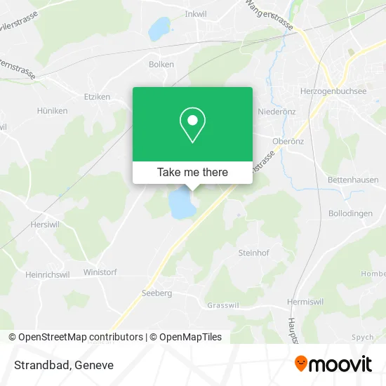Strandbad map