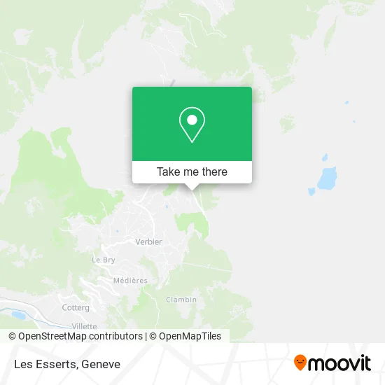 Les Esserts map