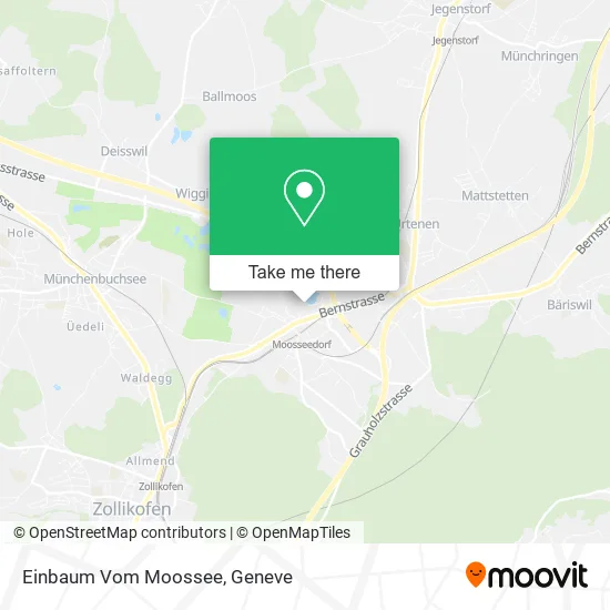 Einbaum Vom Moossee map